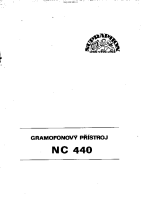 Tesla nc 440 - Navod k udrzbe 